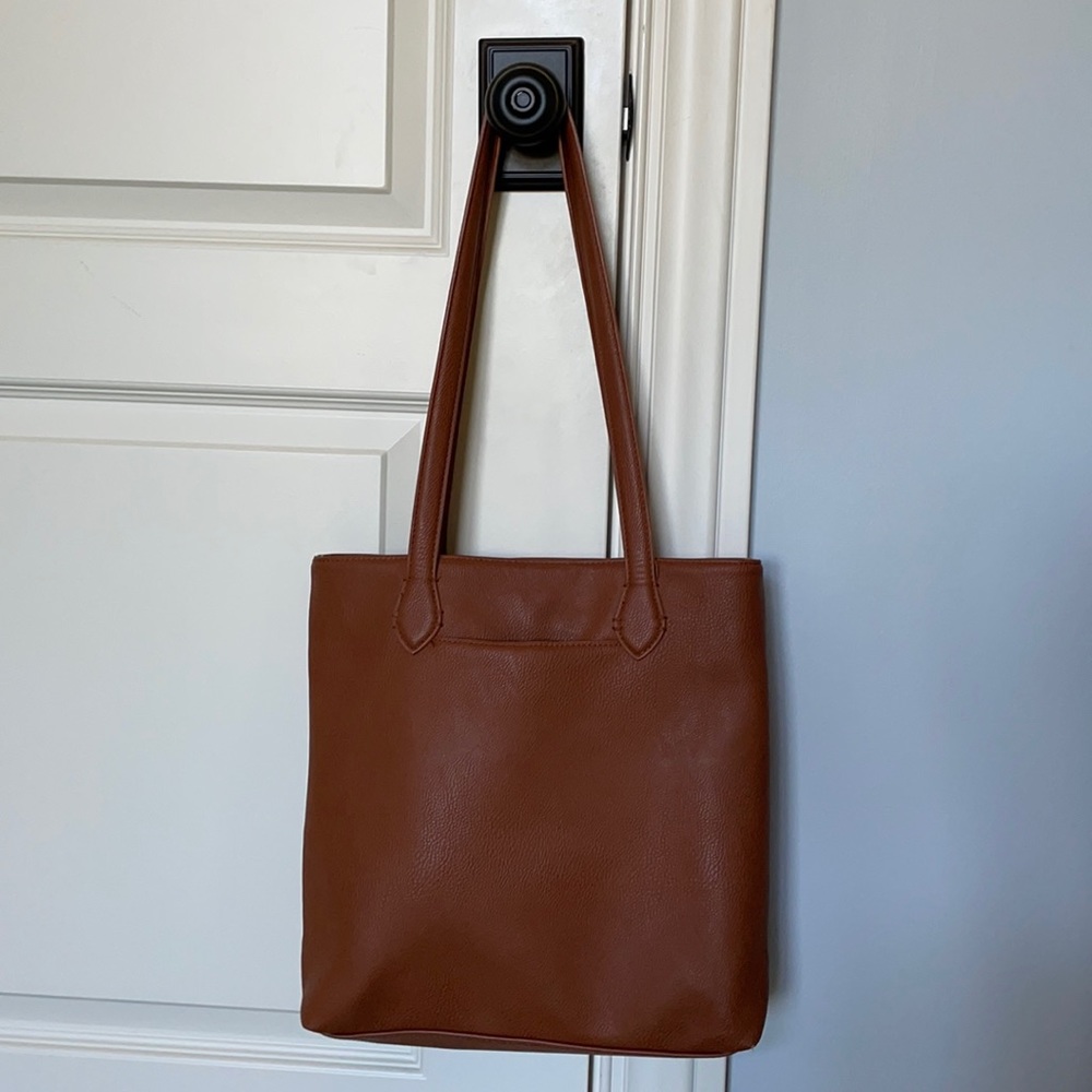 universal thread brown faux leather bag